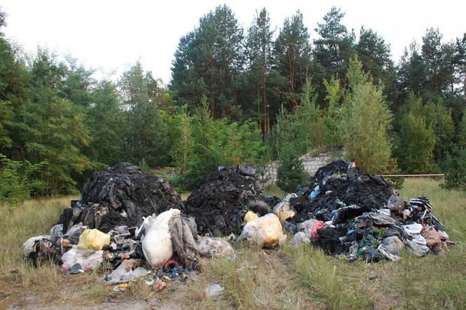 Nielegalne odpady na Podkarpaciu. Zatrzymano trzech mężczyzn ze Śląska