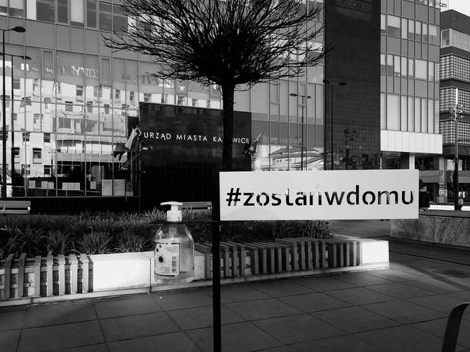 Katowice w czasie pandemii. Wyjątkowe zdjęcia studenta UŚ. Koronawirus na Śląsku 