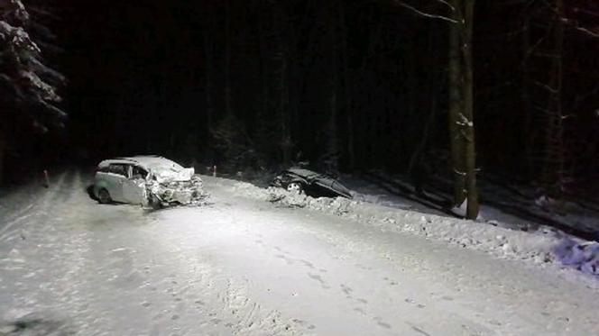  TRAGEDIA w Brzózie Królewskiej. Nie żyją DWIE osoby! W wypadku zginęli 30-latek  i 40- latek [ZDJĘCIA] 