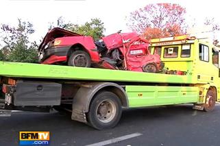 Francja: Polacy ZGINĘLI w WYPADKU przy autostradzie A9. 5 zabitych po zderzeniu forda z fiatem- ZDJĘCIA