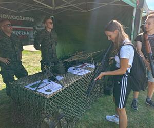 Piknik Wojskowy 18. Dywizji został zorganizowany na terenie zielonym przy aquaparku i stadionie miejskim w Siedlcach