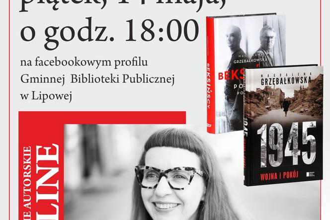 Autorka słynnego „Portretu Podwójnego” w Lipowej. Kolejne autorskie spotkanie online odbędzie się w ramach ogólnopolskiego tygodnia bibliotek
