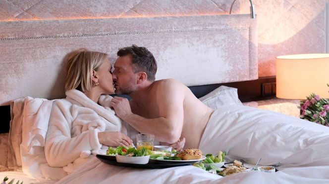 	M jak miłość odc. 1870. Dorota (Iwona Rejzner), Bartek (Arkadiusz Smoleński)