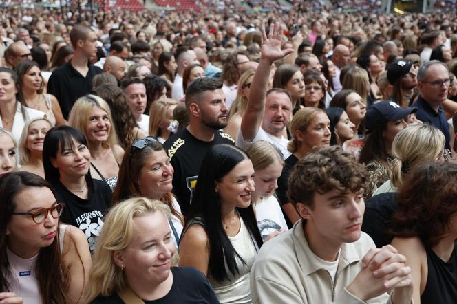 Koncert Jennifer Lopez w Warszawie (25.07.2025) - część druga. Organizatorem koncertu jest Prestige MJM