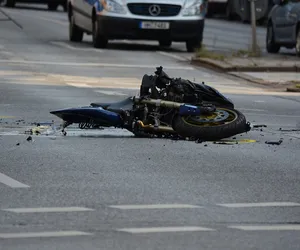 Tragedia na obwodnicy Olecka! Nie żyje młody motocyklista