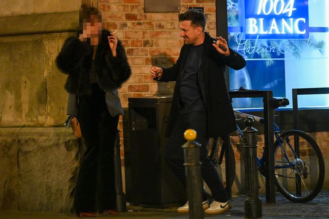 Maciej Rock i Agnieszka Hyży imprezują w nocy