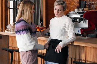 Barwy szczęścia odc. 3214. Sonia (Weronika Nockowska), Dominika (Karolina Chapko)