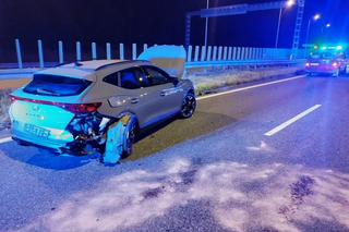 Wypadek na trasie ekspresowej S7 w Suchedniowie