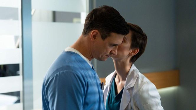 Na dobre i na złe odc. 956. Blanka (Pola Gonciarz), Krzysztof Radwan (Mateusz Damięcki)