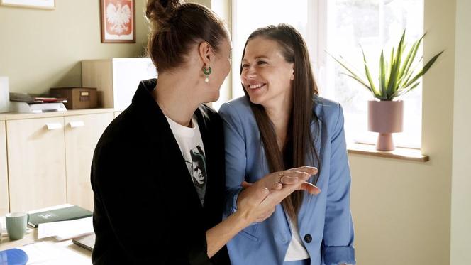 	Barwy szczęścia odc. 2794. Gabrysia Niedzielska (Marta Juras),  Beata (Anita Jancia-Prokopowicz)