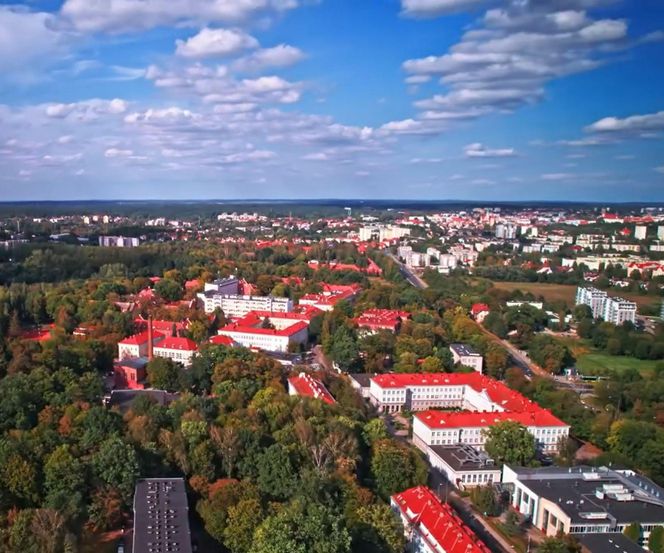 To najpiękniejsze miasteczko studenckie w Polsce. Zobacz, jak wygląda Kortowo z lotu ptaka [ZDJĘCIA, NAGRANIE]