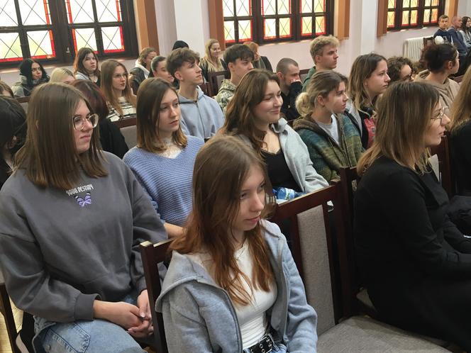 Spotkanie prezydenta Grudziądza z lokalną młodzieżą