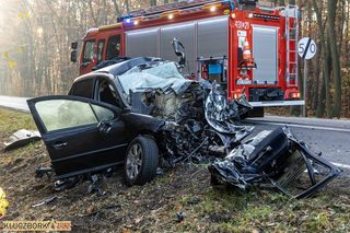 Tragiczny wypadek na DK11 w Bąkowie