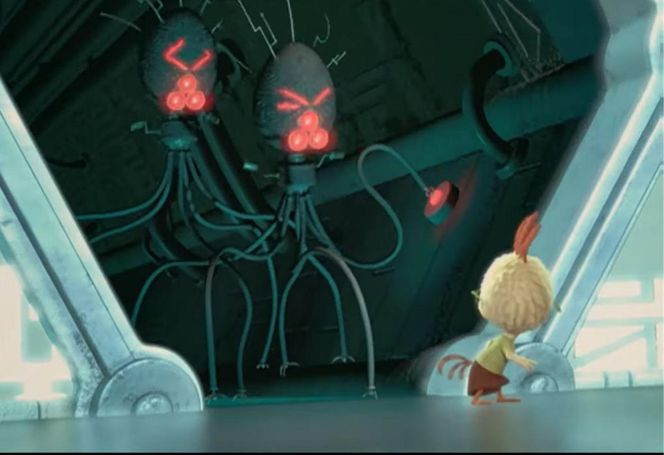 Kurczak Mały to pierwszy film dystrybuowany przez studio Disney w technice trójwymiarowej