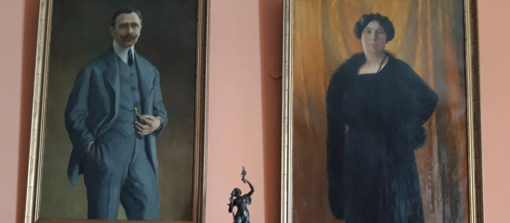 Stanisław Studencki i Józefa ze Studenckich Bogdanowa, 1915 r.