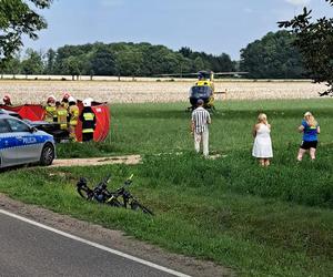 Auto 39-latki huknęło w drzewo i zmieniło się w kupę pogiętego złomu. Tragiczny wypadek w Zygmuntowie