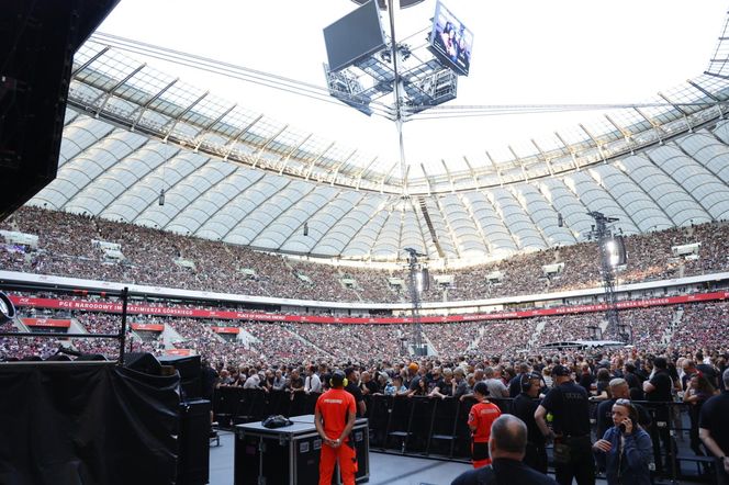 Koncert AC/DC w Warszawie (4.07.2025) - część druga. Organizatorem koncertu jest Live Nation