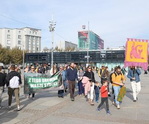 Ulicami Katowic przeszedł I Marsz Śląskiej Przyrody. Wydarzenie, jakiego jeszcze nie było