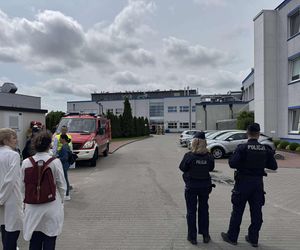 Pożar laboratorium w Gdyni