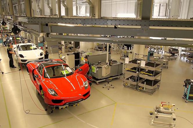 Produkcja Porsche 918 Spyder