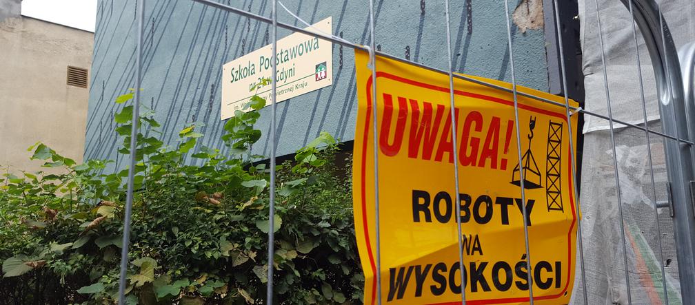 Początek września, a tu... jeden wielki plac budowy.