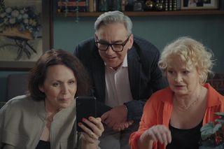 M jak miłość, odcinek 1816. Marta (Dominika Ostałowska), Jacek (Robert Gonera), Marysia (Małgorzata Pieńkowska)