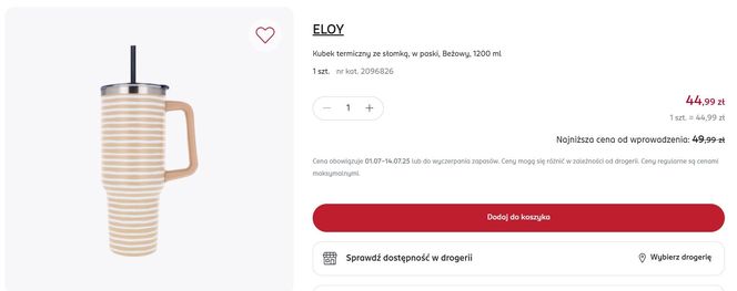 Kubki termiczne to HIT sezonu. Rossmann ma własne!