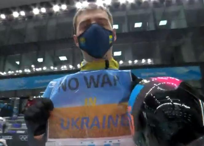 Olimpijczyk walczy o pokój na granicach Ukrainy. Piękny gest w Pekinie