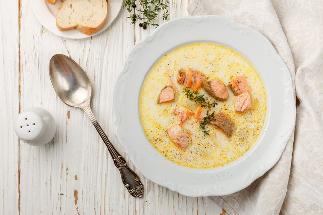 Zupa krem z ryby: przepis nie tylko na Wigilię [WIDEO]