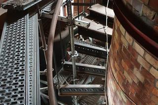 Warszawa. Remont wieży ciśnień.