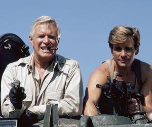 George Peppard i Dirk Benedict 