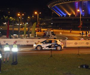 Rajd Śląska 2025. Nocny odcinek specjalny ulicami Katowic