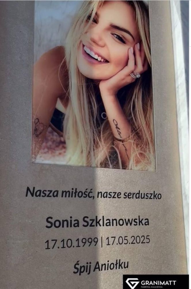 Tak wygląda grób Soni Szklanowskiej 4 miesiące po pogrzebie. Napis na nagrobku łamie serce