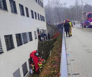 Wypadek przy Szpitalu Uniwersyteckim w Krakowie