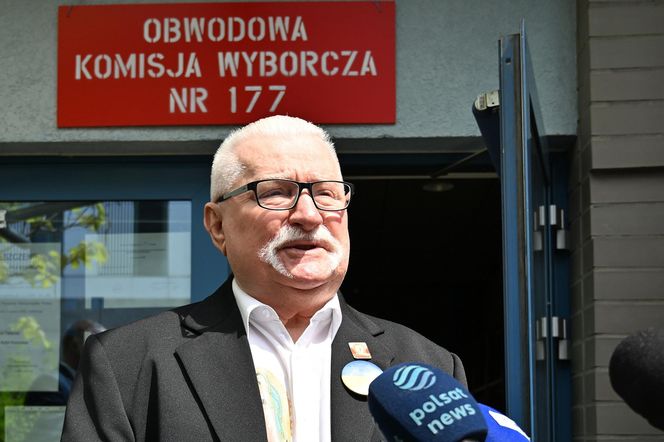 Wybory prezydenckie 2025 - Lech Wałęsa.