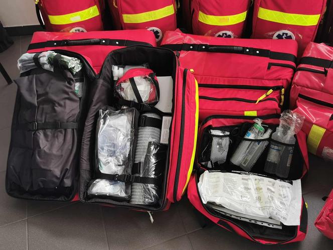 Plecaki ratownicze trafiły do Ochotniczych Straży Pożarnych 