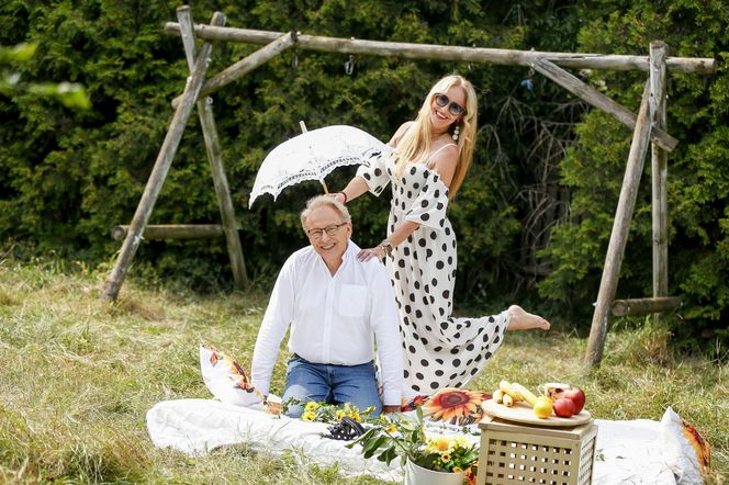 Jacek Borkowski z żoną