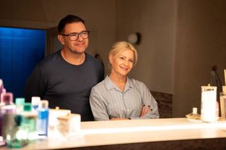 Rodzinka.pl nowy 17 sezon. Natalia (Małgorzata Kożuchowska), Ludwik (Tomasz Karolak)