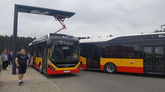 Awaria autobusu hybrydowego w porannym szczycie. Pasażerowie w Grudziądzu zostali na przystankach