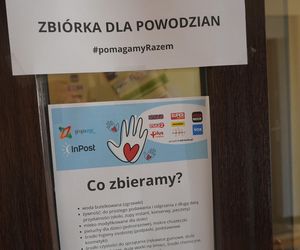 Zbiórka darów dla powodzian w redakcji Radia ESKA Kielce