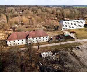 Opuszczona miejscowość Kłomino