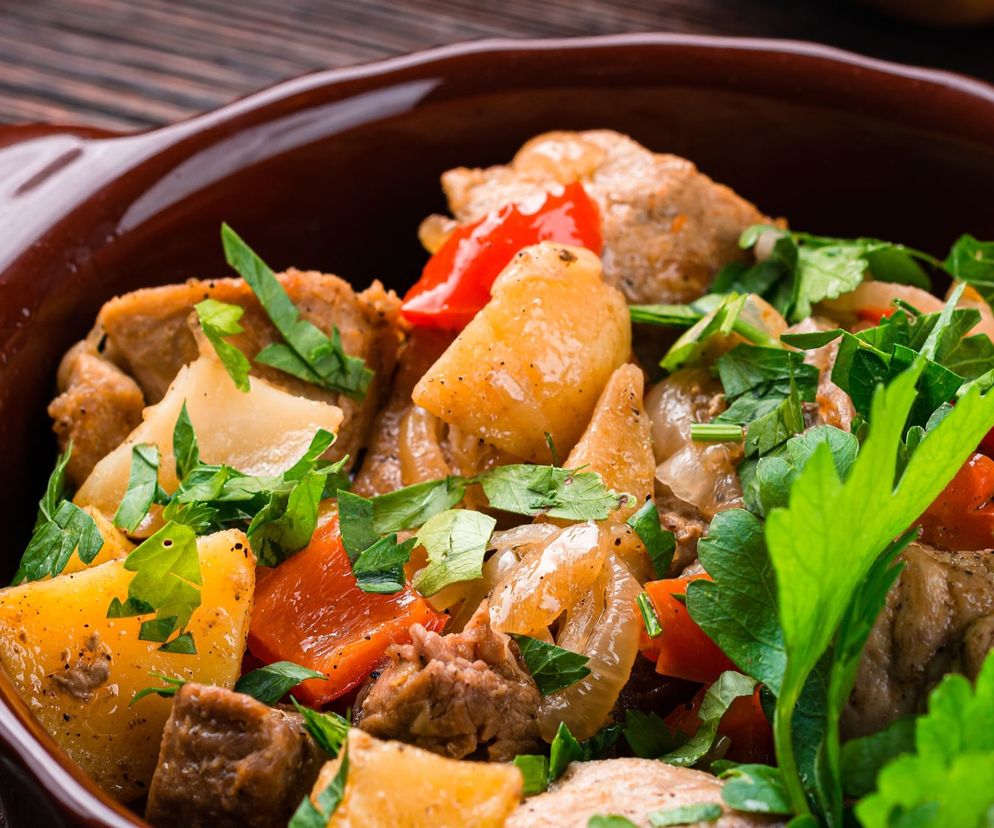 zapiekanka z mięsem i ziemniakami