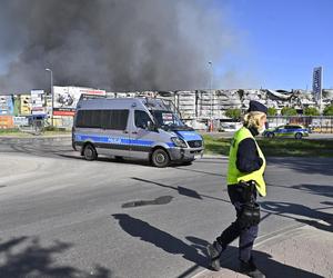 Wiadomo, kto mógł podpalić CH Marywilska 44. Policja pokazała tajemnicze zdjęcie