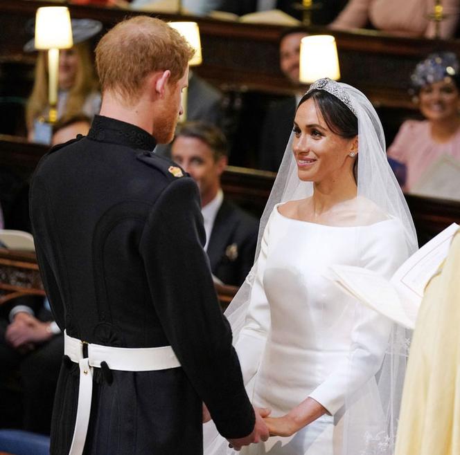 PRZYSIĘGA MAŁŻEŃSKA KSIĘCIA HARRY'EGO I MEGHAN MARKLE.