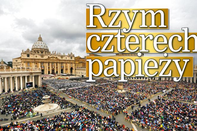 Rzym czterech papieży