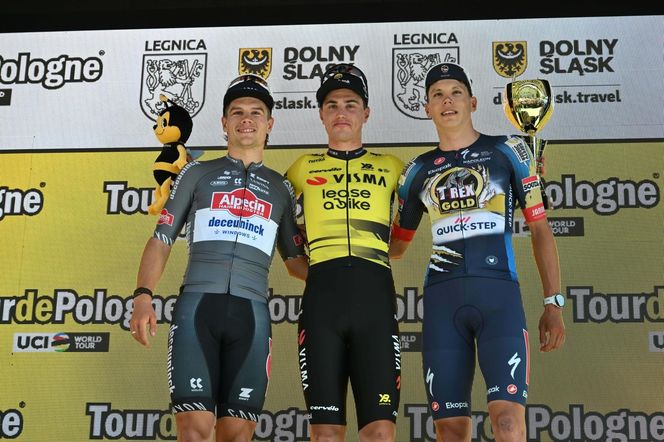 Olav Kooij wygrywa pierwszy etap Tour de Pologne. Holender zakłada żółtą koszulkę lidera