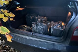 Garwolińscy policjanci zabezpieczyli nielegalne papierosy za ponad 40 tys. zł