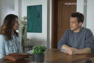 M jak miłość po wakacjach 2022. Kasia Stawska (Paulina Lasota), Jakub Karski (Krzysztof Kwiatkowski)