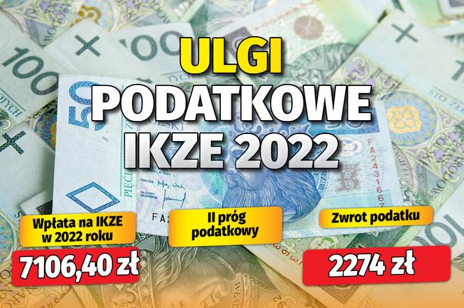 Ulgi podatkowe IKZE 2022