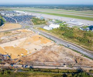 Przy Katowice Airport powstaje nowy parking i wezeł przeładunkowy z bazą paliw